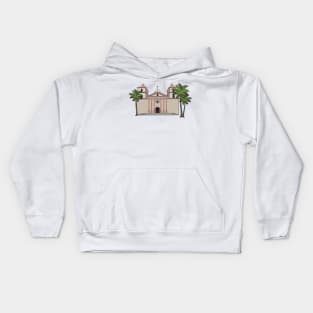 The Santa Barbara Mission Kids Hoodie